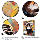 Le Bron Multicolor - Sport Basketball Canvas Wall Art