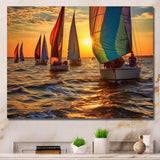 Boating Bliss II - Sports Canvas Wall Art