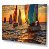 Boating Bliss II - Sports Canvas Wall Art