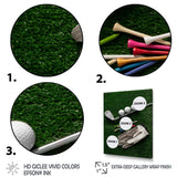 Golf Set Swing Excellence III - Sports Canvas Wall Art