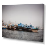 Photo Sailing Port Serenity I - Sailing Canvas Wall Art