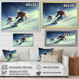 Alpine Skiing Adventures I - Skiing Canvas Wall Art