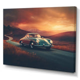 Classic German Car Scenery I - Performing Arts Canvas Wall Art