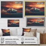 Classic German Car Scenery I - Performing Arts Canvas Wall Art