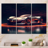 Neon French Exotic Car I - Multi-Panels