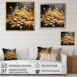 Money Magic Popart - Abstract Canvas Wall Art