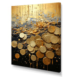 Money Magic Popart I - Abstract Canvas Wall Art