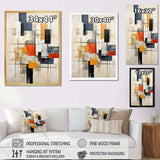 Ivory Illusions Abstract Shapes - Abstract Canvas Wall Art