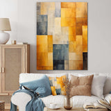 Topaz Tessellation - Abstract Canvas Wall Art