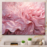 Pink Tender Twirl Spiral - Abstract Canvas Wall Art