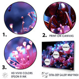 Celestial Antics Cosmic Purple Ant - Ant Wall Decor