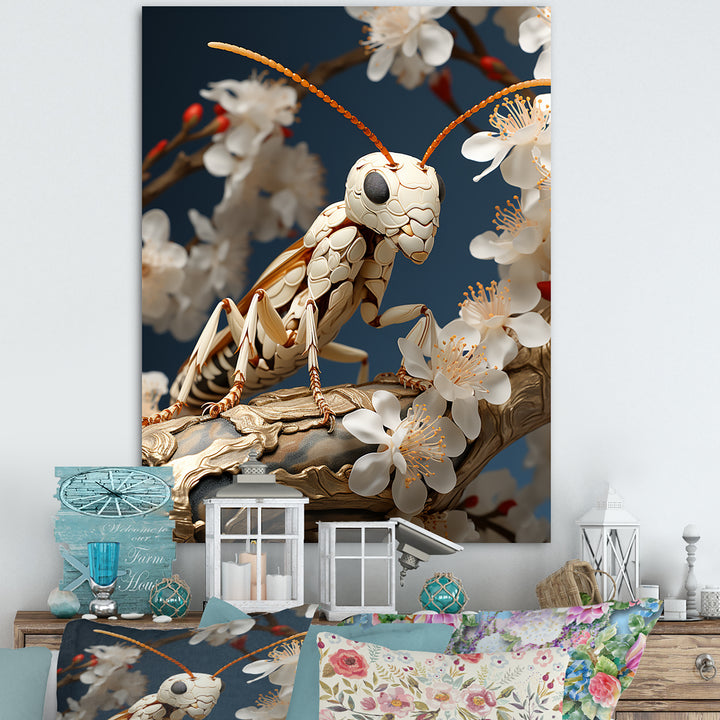Delicate Infiltrator Ivory Ant - Ant Wall Art Prints
