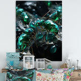 Emerald Explorations Ants - Green Ant Wall Art