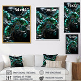 Emerald Explorations Ants - Green Ant Wall Art