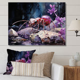 Enchanted Microcosm Ant - Ant Large Canvas Wall Art