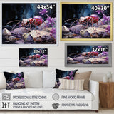 Enchanted Microcosm Ant - Ant Large Canvas Wall Art