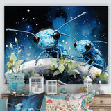 Enchanted Minions Blue Ants - Ant Home Decor Art