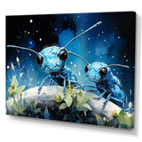 Enchanted Minions Blue Ants - Ant Home Decor Art