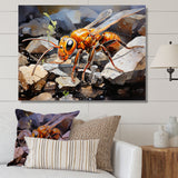 Golden Pathways Golden Ant - Ant Wall Decor