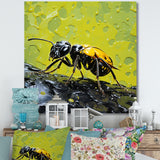 Neon Pioneers Yellow Black Ant - Ant Wall Decor