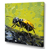 Neon Pioneers Yellow Black Ant - Ant Wall Decor