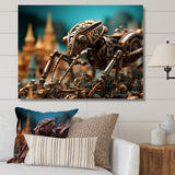 Steampunk Excavators Bronze Ants - Ant Wall Art Prints