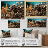 Steampunk Excavators Bronze Ants - Ant Wall Art Prints