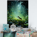 Undergrowth Explorer Moss Green Ant - Green Ant Wall Art