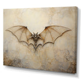 Minimalism Bat Open Wings - Bat Wall Art Prints