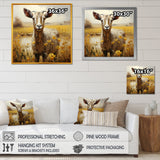 Meadow Goats Glee - Goat Home Decor Art