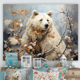 Contemporary Bear Grace - Bear Canvas Wall Art