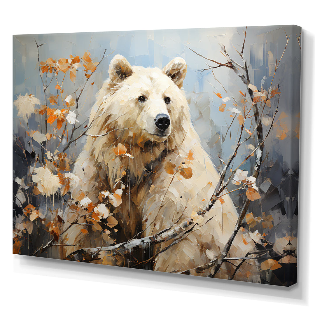 Contemporary Bear Grace - Bear Canvas Wall Art