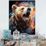 Cosmic Grizzly Bear Journey - Bear Wall Art Prints