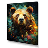 Expressionist Grizzly Bear Vigor - Bear Wall Art Prints