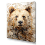 Minimalism Bear In Ice - Bear Wall Decor