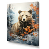 Surreal Grizzly Bear Dreamscape - Bear Canvas Wall Art