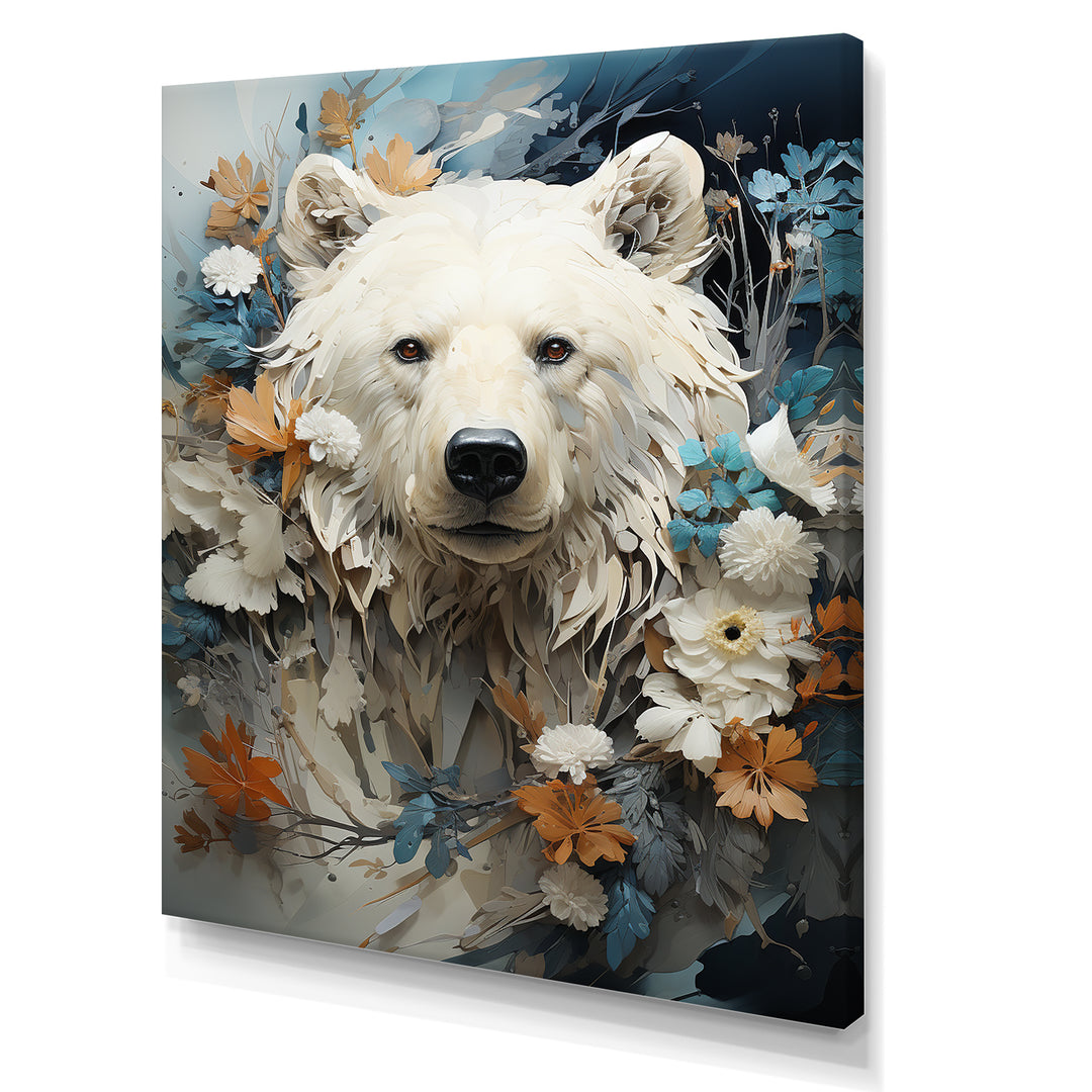 Surreal Bear Dreamscape - Bear Canvas Wall Art