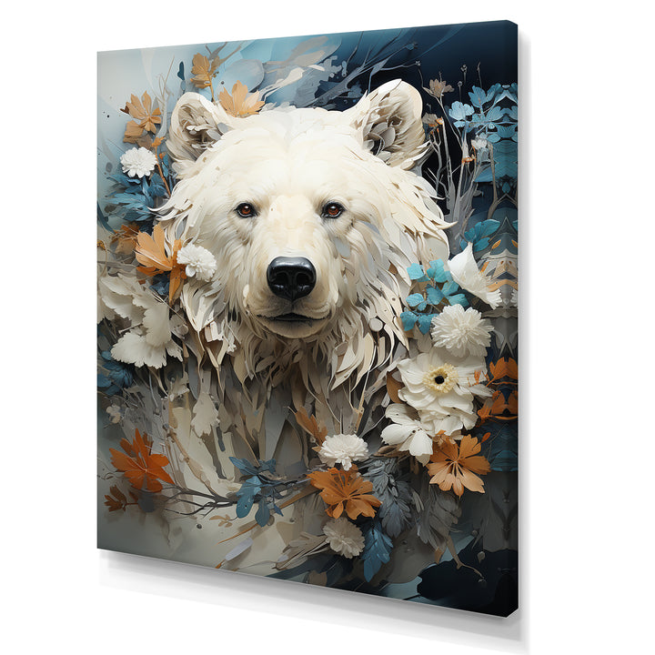 Surreal Bear Dreamscape - Bear Canvas Wall Art