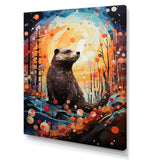 Fantasy Beaver Timberland - Brown Beaver Wall Art
