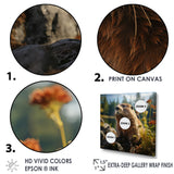 Depicting A Beaver In The Woods - Beaver Home Decor Art