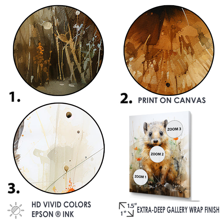 Surreal Beaver Dreams - Beaver Bedroom Wall Art