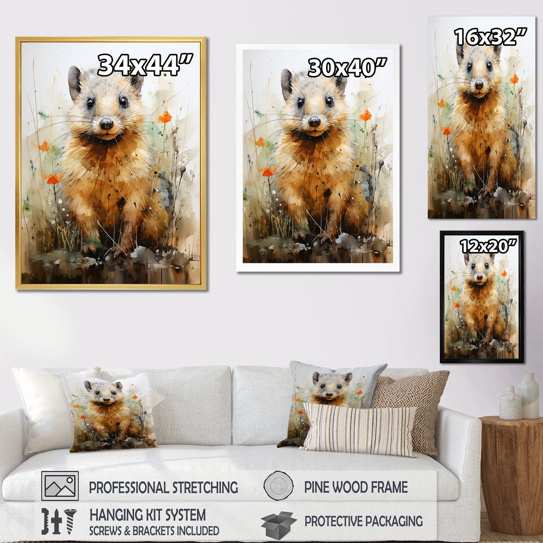 Surreal Beaver Dreams - Beaver Bedroom Wall Art
