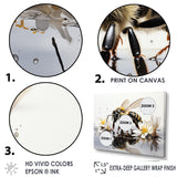 Minimalism Bee Reflection On Water - Bee Wall Decor