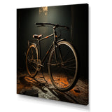 Bronze Balance Bicycle - Bicycle Canvas Wall Art
