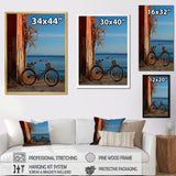 Cobalt Cruiser Bicycle - Bicycle Canvas Wall Art