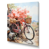 Coral Cruise Bicycle - Bicycle Canvas Wall Art