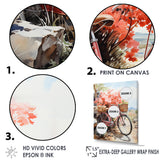 Coral Cruise Bicycle - Bicycle Canvas Wall Art