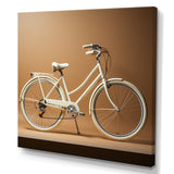 Ivory Itinerary Bicycle - Bicycle Canvas Wall Art