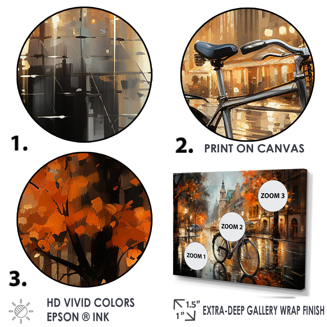 Bicycle Pearl Pursuit - Bicycle Canvas Wall Art