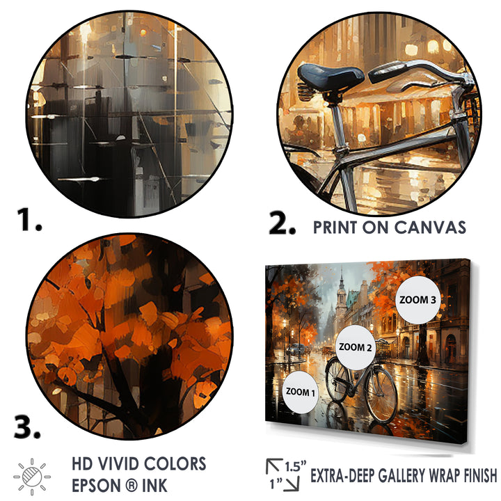 Bicycle Pearl Pursuit - Bicycle Canvas Wall Art